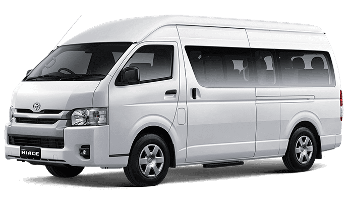 hiace commuter white hiace commuter white